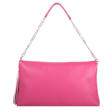 Жіноча шкіряна сумка LASKARA (Ласкара) LK-DS259-raspbery Рожевий