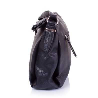 Жіноча сумка-почтальонка з якісного шкірозамінника AMELIE GALANTI (АМЕЛИ Галант) A991320-black Чорний
