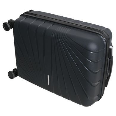 Валіза дорожня маленька Vip Collection Niagara чорна 41л поліпропілен (Niagara 20 Black) vcNiagara.20.Black