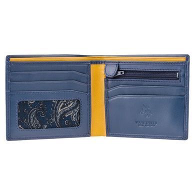Гаманець чоловічий Visconti PM101 Pablo c RFID (Blue Mustard)
