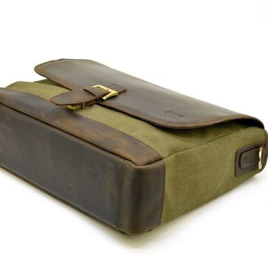 Чоловіча сумка через плече RH-1809-4lx бренду Tarwa Хакі / коричневий