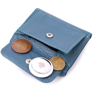 Маленький гаманець для жінок із натуральної шкіри ST Leather 19501 Бірюзовий