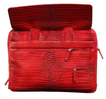 Очаровательная сумка для ноутбука Vip Collection Украина 306R croc, Красный