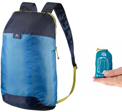 Складной рюкзак Quechua Ultra Compact 10 л 1858160 синий