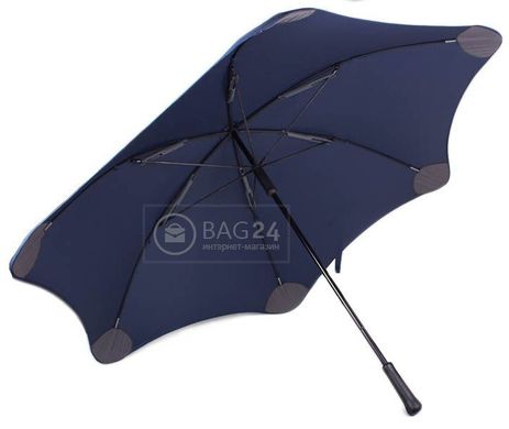 Чоловіча парасолька-тростина з великим куполом, протиштормова, хутро BLUNT Bl-xl-2-navy, Синій