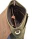 Чоловіча сумка-портфель шкіра + качка RH-3960-4lx від українського бренду TARWA Хакі / коричневий