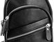 Мужской черный кожаный слинг Tiding Bag A25-5424A Черный