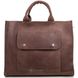 Оригинальная мужская сумка из натуральной кожи MIS MS4254, Коричневый