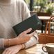 Вместительный женский кошелек на магнитах из натуральной кожи ST Leather 23115 Зеленый