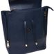 Женский кожаный рюкзак Ricco Grande 1L918-blue