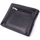 Кожаное мужское портмоне из зажимом ST Leather 22481 Черный