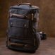 Рюкзак текстильный дорожный унисекс с ручками Vintage 20663 Черный