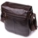 Зручна чоловіча сумка через плече з натуральної шкіри Vintage sale_15032 Коричневий