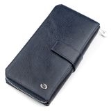 Мужской кошелек ST Leather 18454 (ST128) кожа Синий фото