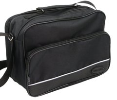 Практичная сумка мужская из полиэстера Wallaby 2130 черная