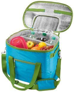 Сумка холодильник Crivit Cool Bag блакитна на 35л