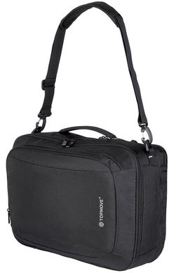 Рюкзак, сумка два в одном для для ноутбука 15,6. 27L Topmove черный