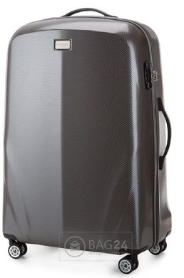 Удобный чемодан Wittchen 56-3-573-70, Серый