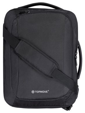 Рюкзак, сумка два в одном для для ноутбука 15,6. 27L Topmove черный