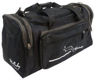 Сумка для тренувань 23 л Wallaby 270-3 чорний з хакі