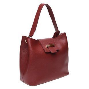 Женская сумка кожаная Ricco Grande 1L916-burgundy