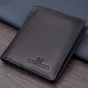 Жіночий гаманець в класичному чорному кольорі ST Leather 19466 Чорний