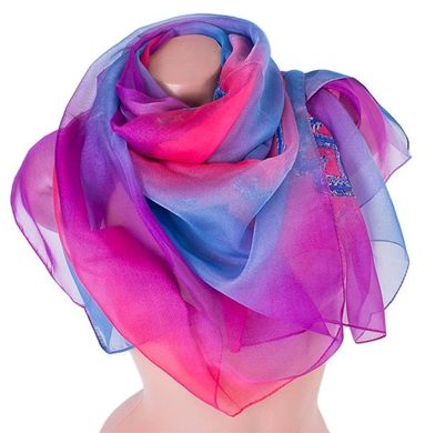Сине-розовый женский шарф ETERNO ES0206-28-3, Розовый