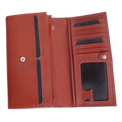 Жіночий гаманець з натуральної шкіри 87 Milano Vip Collection, коньячний 87.C.MIL