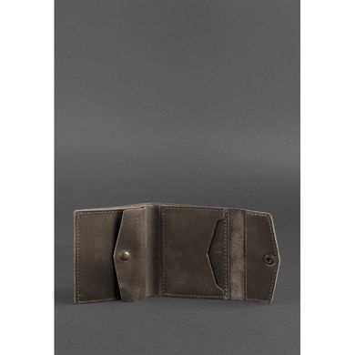 Натуральный кожаный кошелек 2.1 темно-коричневый Crazy Horse Blanknote BN-W-2-1-o