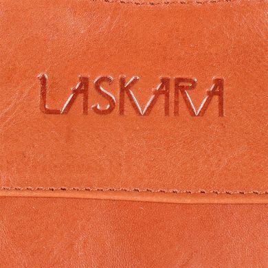Жіноча шкіряна сумка LASKARA (Ласкарєв) LK-DD218-cognac Помаранчевий