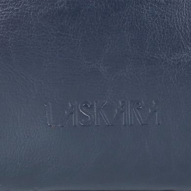 Жіноча шкіряна сумка LASKARA (Ласкарєв) LK-DD214-navy Синій