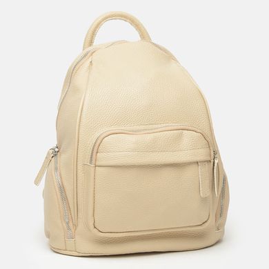 Жіночий шкіряний рюкзак Ricco Grande 1l976-beige