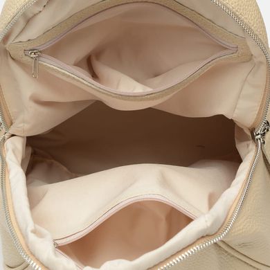 Женский кожаный рюкзак Ricco Grande 1l976-beige