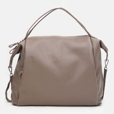 Женская кожаная сумка Ricco Grande 1l975taupe-taupe