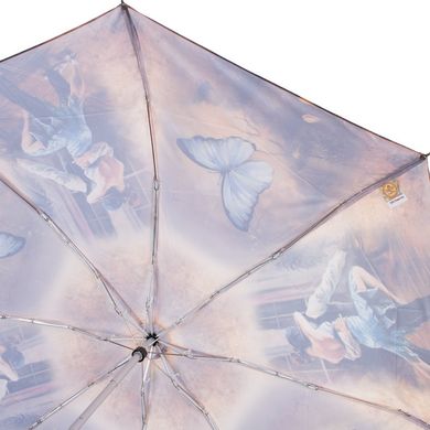 Зонт женский компактный облегченный механический TRUST (ТРАСТ) ZTR58475-1615 Коричневый