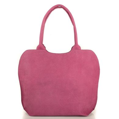 Жіноча шкіряна сумка VALENTA (ВАЛЕНТА) BE6094813 Рожевий