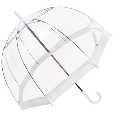 Зонт-трость женский механический FULTON (ФУЛТОН) FULL041-White Прозрачный