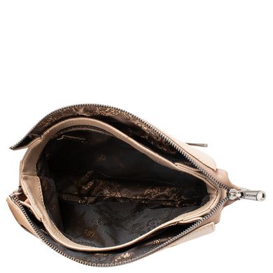 Женская кожаная сумка DESISAN (ДЕСИСАН) SHI-3014-283 Бежевый