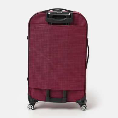 Чемодан большой 4 колеса Ricco Grande T1TEXT1000pink-XL