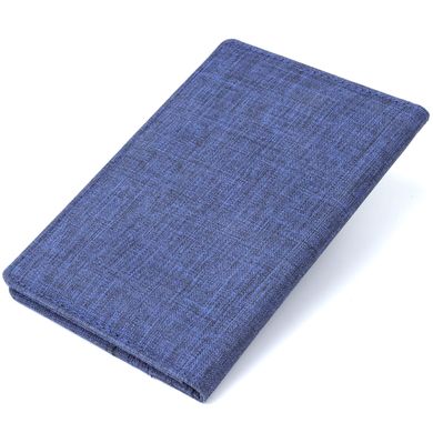 Невелика текстильна обкладинка на паспорт - органайзер Tianhoo sale_14970 Синій