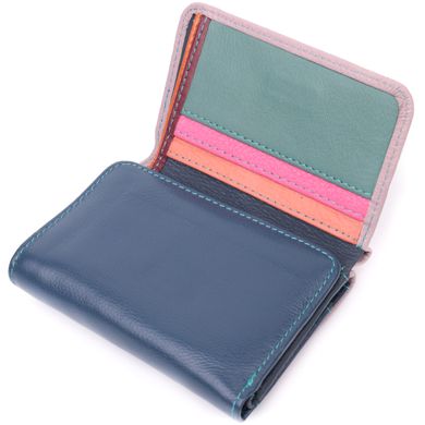 Практичный кошелек для девушек из натуральной кожи ST Leather 22496 Разноцветный