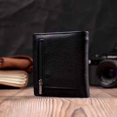 Жіночий гаманець в класичному чорному кольорі ST Leather 19466 Чорний
