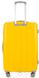 Модный чемодан из пластика на 4-х надежных колесах WITTCHEN V25-10-813-60, Желтый