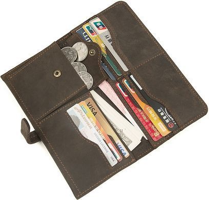 Кошелек Vintage 14473 винтажный стиль Коричневый