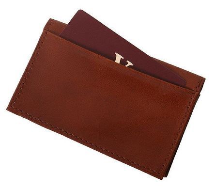 Візитниця шкіряна Vip Collection 14 Newport Коньячна 14.С.NP