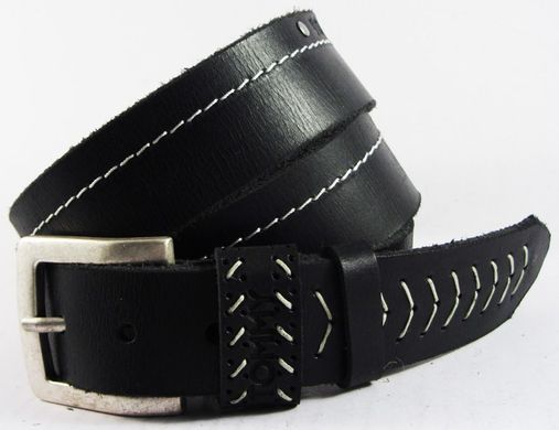 Модный кожаный ремень Tommy Hilfiger под джинсы (12907), Серый
