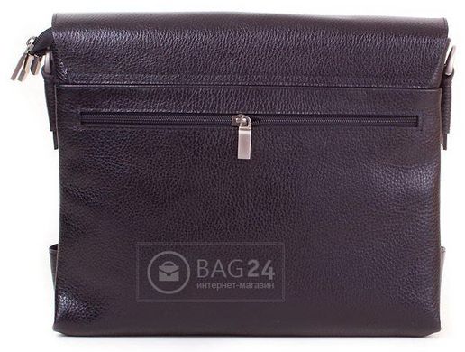 Отличная кожаная сумка для современных мужчин MIS MISS4202, Черный