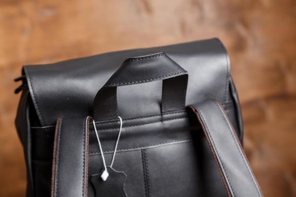 Рюкзак кожаный Tiding Bag Bp5-2805A Черный