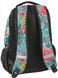 Женский рюкзак с цветами Paso 28L, 18-2708EW серый