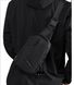 Текстильна сумка-слінг чорного кольору Confident AT08-2113A Чорний